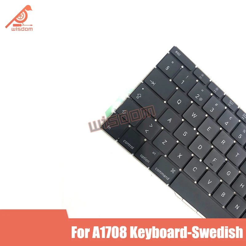Полностью новая шведская клавиатура A1708 для Macbook 13 Pro Retina конец 2016 середина 2017 |