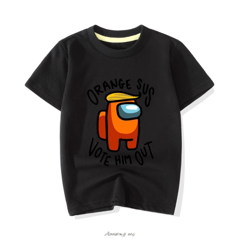 Футболка с принтом среди нас детская одежда футболка супергероями Капитана