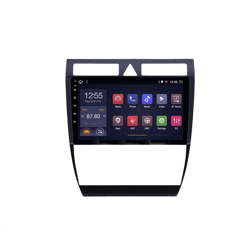 9 дюймов IPS + 2.5D Android 8 1 2 32G автомобильный DVD GPS навигатор для Audi A6 S6 RS6 1997 1998 1999 2000 2001 2002