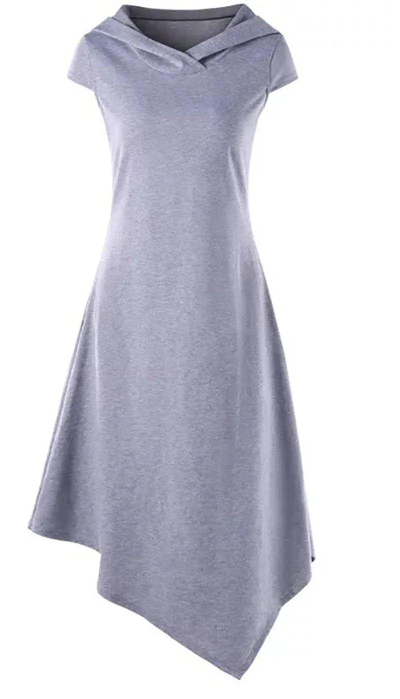 Женский костюм эльфа ведьмы средневековый винтажный готический с капюшоном