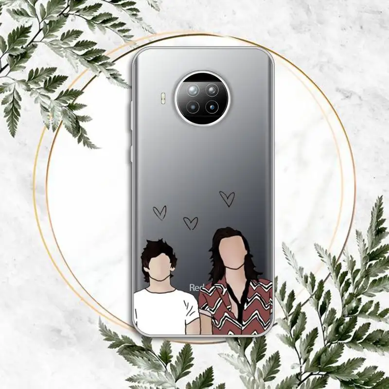 

One Direction Louis Tomlinson Always You Clear Phone Case Transparent for Xiaomi Redmi note 10 t 8 9 pro lite 11