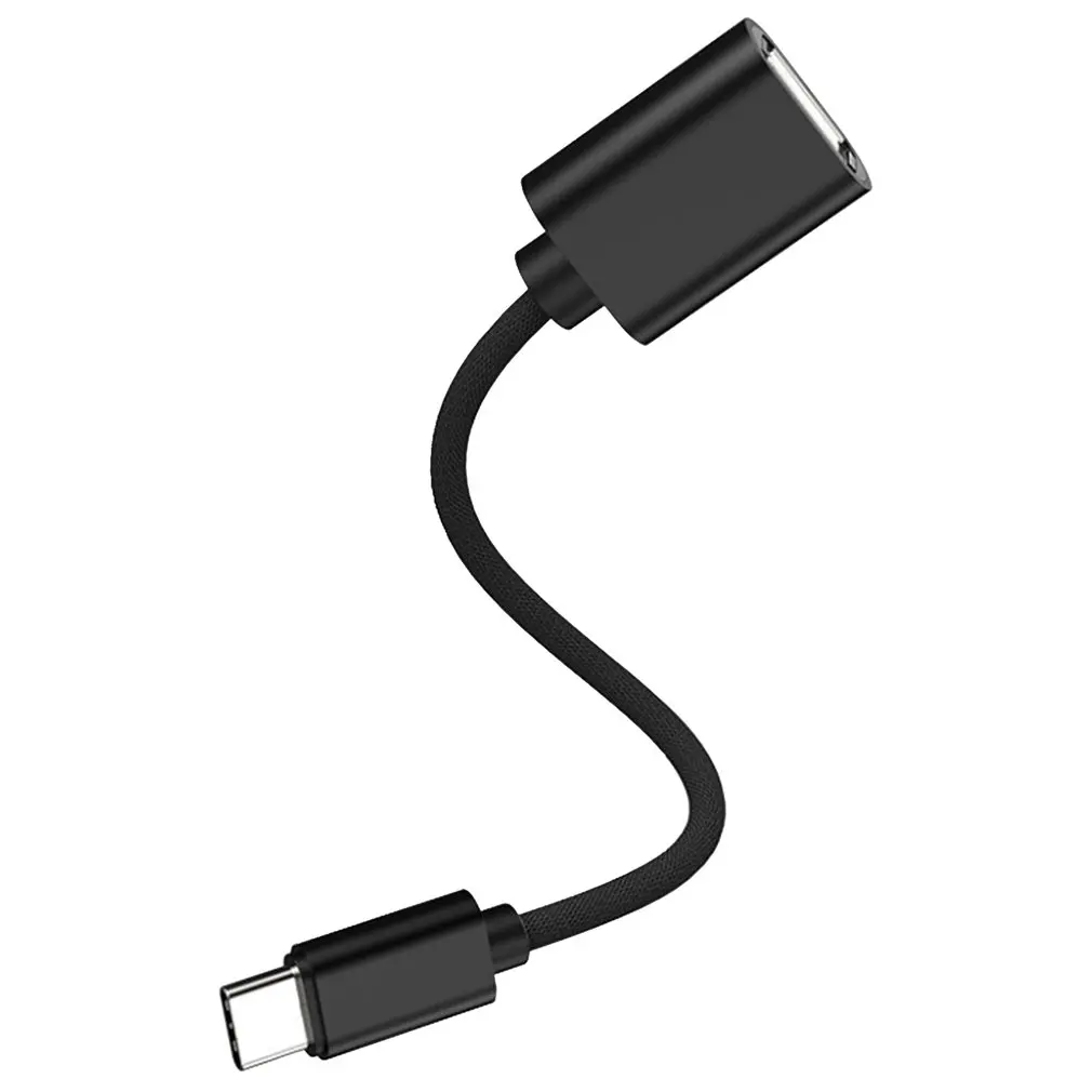 Кабель-адаптер OTG с портом Type-C папа на USB 2 0 мама аксессуары для ноутбуков и