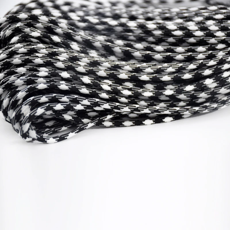 Камуфляжный парашютный шнур 100 метров катушки 4 мм 7 прядей веревка 550 Эскалада