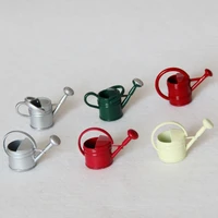 new arrival 112 metal watering can garden miniature decoration for children kids dolls acces dollhouse miniature furniture