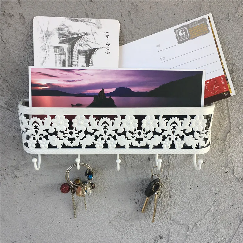 Художественный настенный подвесной держатель для хранения ключей вешалка