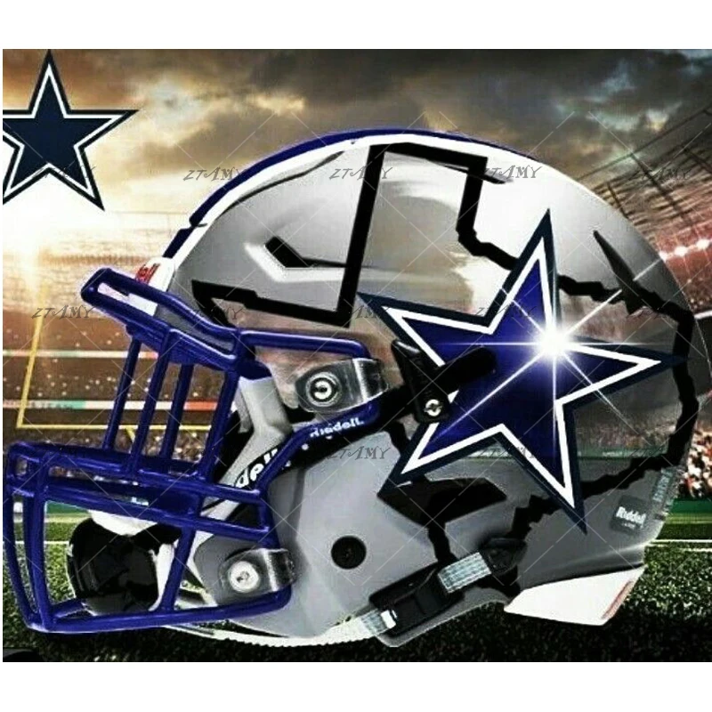 5d diy полный набор для алмазной вышивки с квадратными/круглыми стразами Dallas Cowboys Новая Вышивка крестиком Алмазная мозаика вечерние украшения