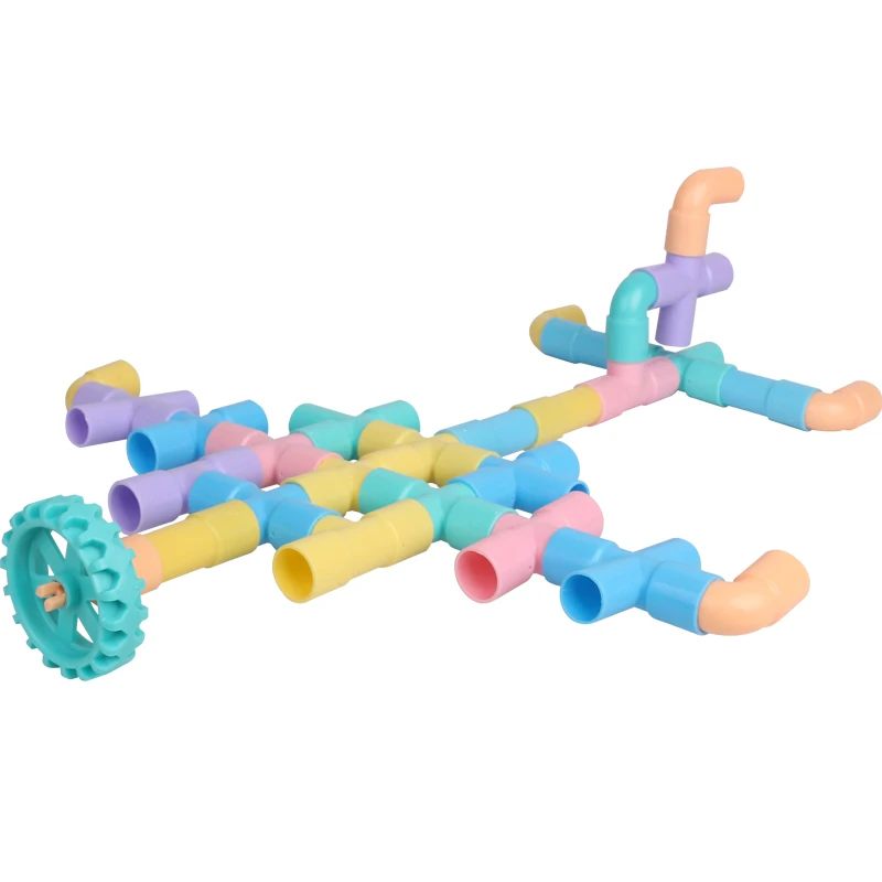 

Plastic Tubes Building Blocks Building Sets Educational Toy Preschool Learning Children's Gift