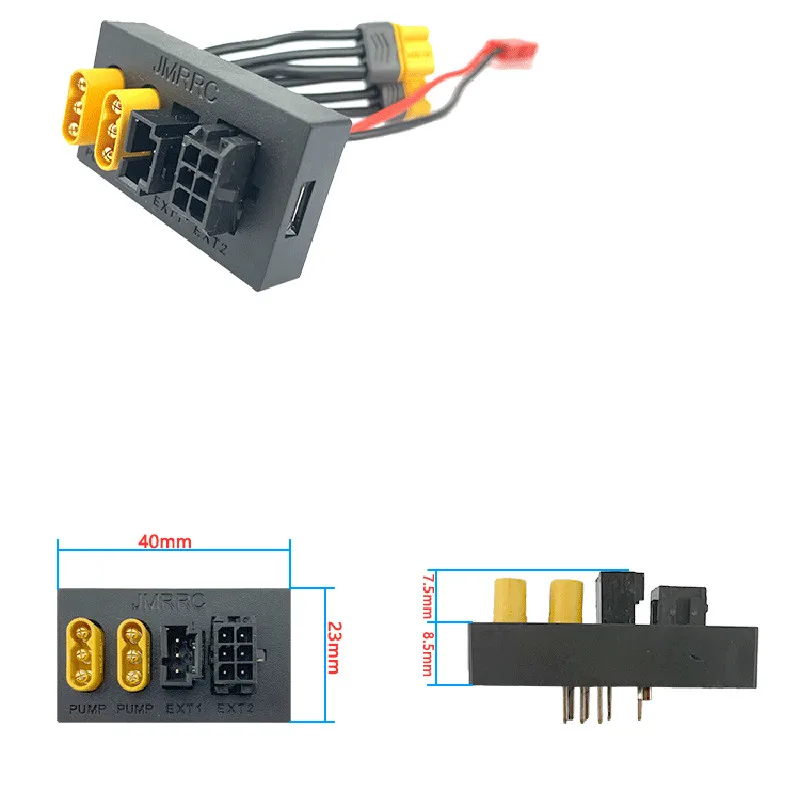 

1PCS Agriculture Drone Water Pump Expansion Plug Sensor Spreader Amass MR30 Aerial Photography PTZ -in Board