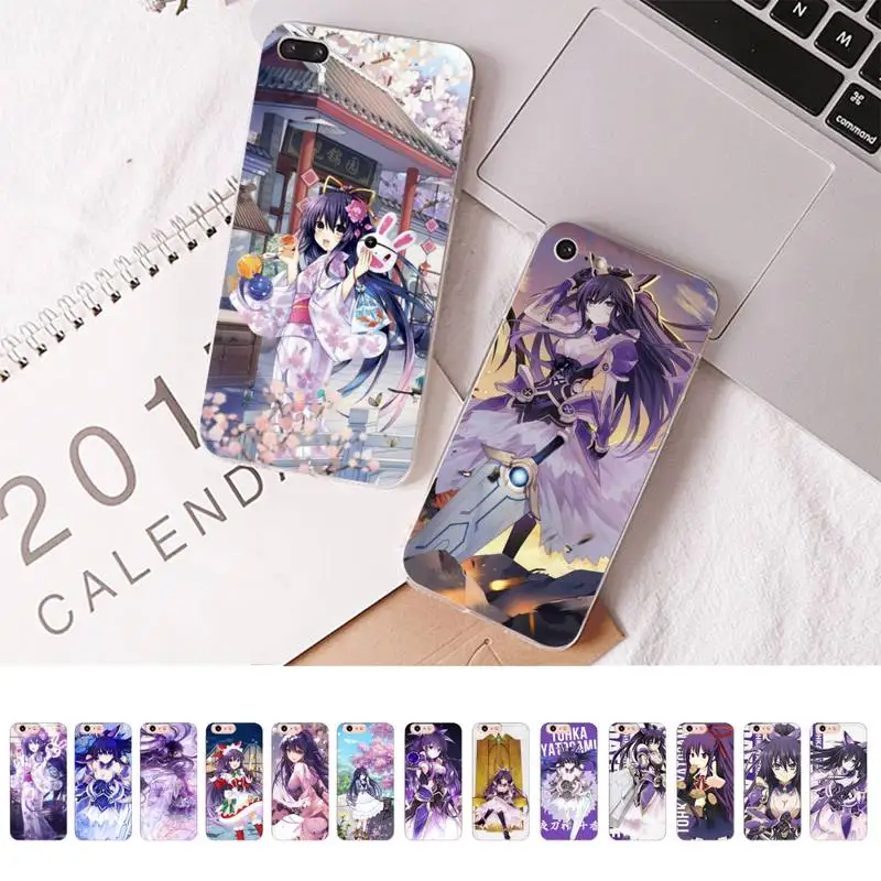 

DATE A LIVE Tohka Yatogami Phone Case for iPhone 13 11 12 pro XS MAX 8 7 6 6S Plus X 5S SE 2020 XR cover