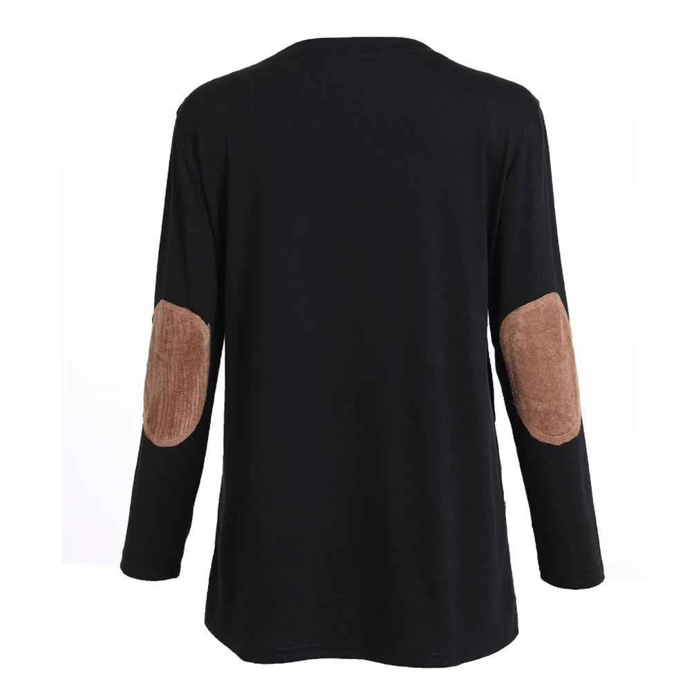 Осенне-весенняя Мягкая Повседневная Свободная Толстовка с круглым вырезом и