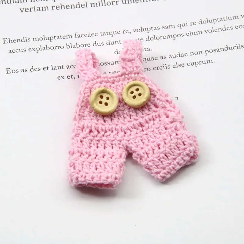 4 шт. Мини вязание одежды DIY кукла декоративные принадлежности мобильный телефон оболочки аксессуары детские декоративные шпильки для волос материал
