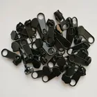 Черные штаны на молнии 20 шт., текстиль для одежды и багажа, Швейные аксессуары на металлической молнии