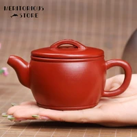 new arrived purple clay teapot yixing tea pot zhu mud yixing teapot pure handmade teaware customized gifts drinkware drink puer