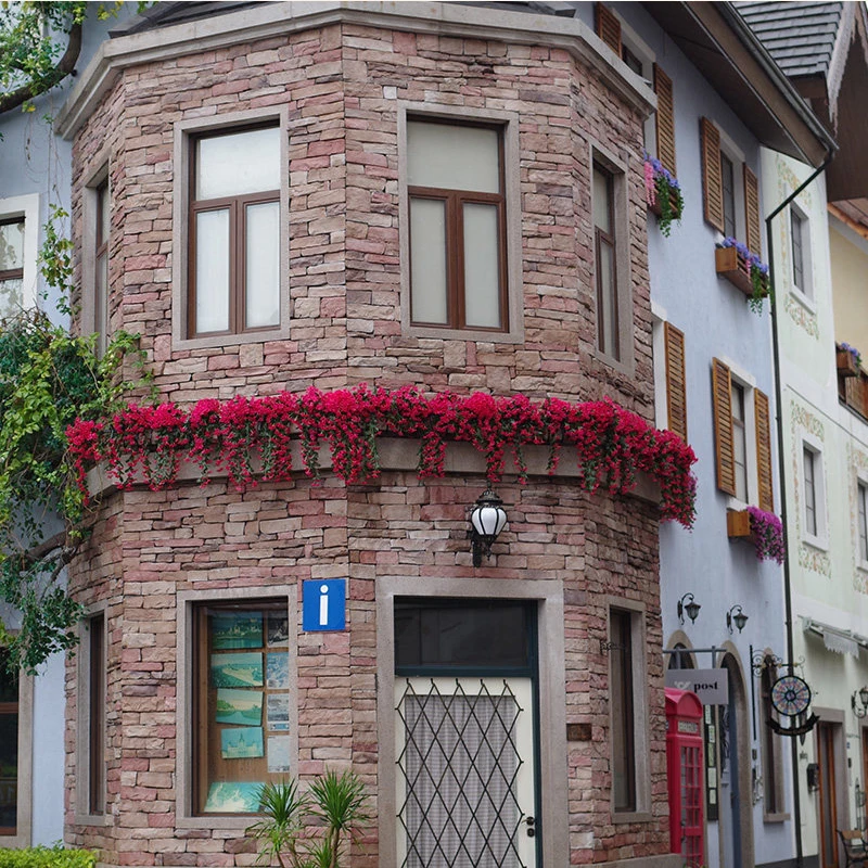 Искусственные цветы фиолетовый венок настенные для свадьбы семейной сборки