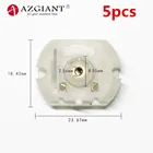 5 шт. Крышка для Ford honda Toyota дверной замок двигатель карбоновый щетковый держатель