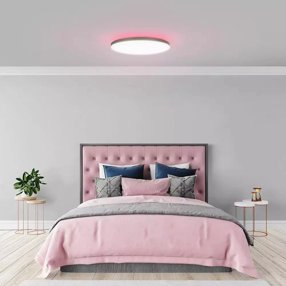 Pаспродажа Yeelight YLXD50YL Умный потолочный светильник,1600 миллионов различных цветов подсветки, совместимо с приложением Mijia Homekit