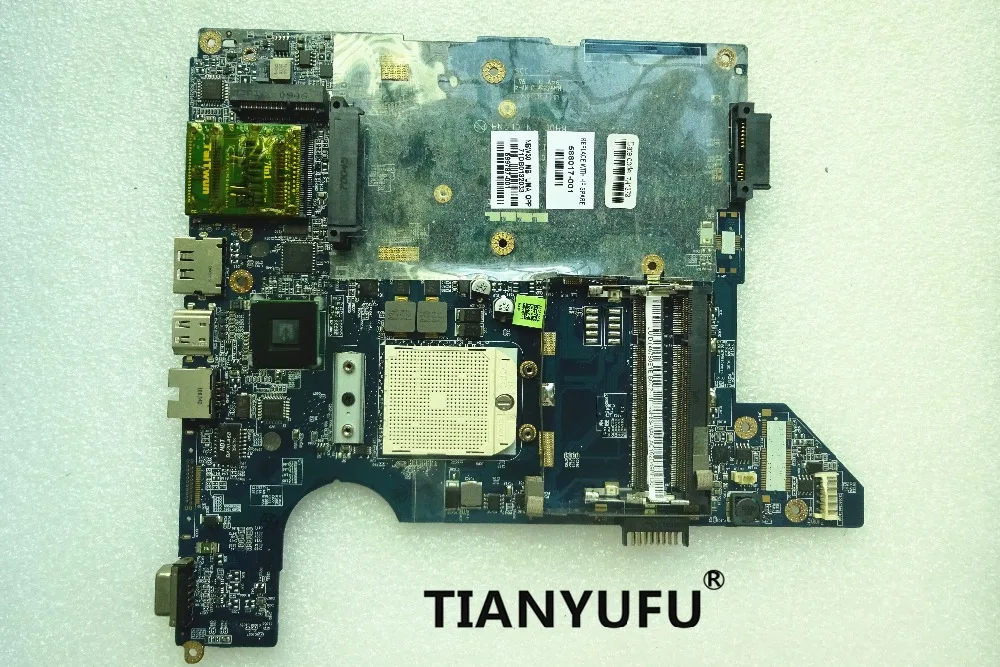 588017 001 CQ41 материнская плата DDR2 NBW20 LA 4117P для HP Материнская ноутбука протестирована