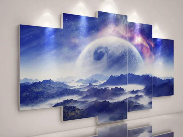 Картина на холсте Фэнтези мотивационный плакат абстрактное искусство Laminas Decorativas