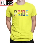 Гей Прайд ЛГБТ футболка 2020 для мужчин Чистый хлопок Футболка лесбиянок гомосексуалист аскуал пансексуал Би