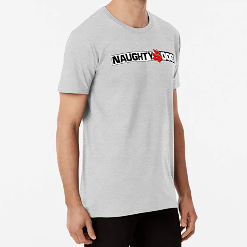 Naughty Dog T shirt dog doggies stuff dogs puppy funny cute | Мужская одежда