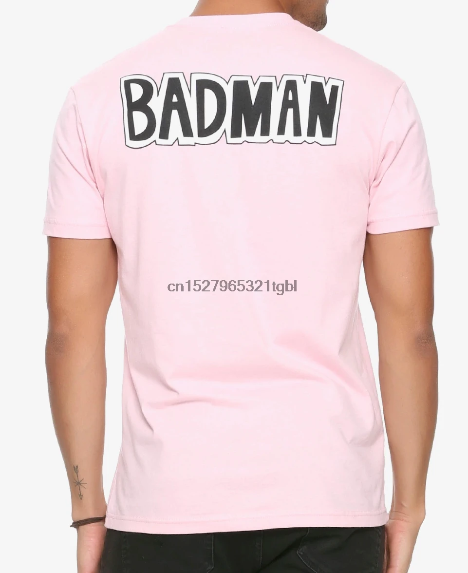 Новая Оригинальная розовая футболка Z Vegeta Badman|Мужские футболки| |