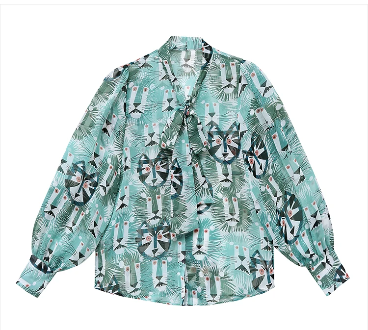 2021 Brand New Women Fashion Blouse Bowtie Collar Batwing Sleeve Loose Chiffon Shirt Plus Size Tops Blusa S-XXL | Женская одежда