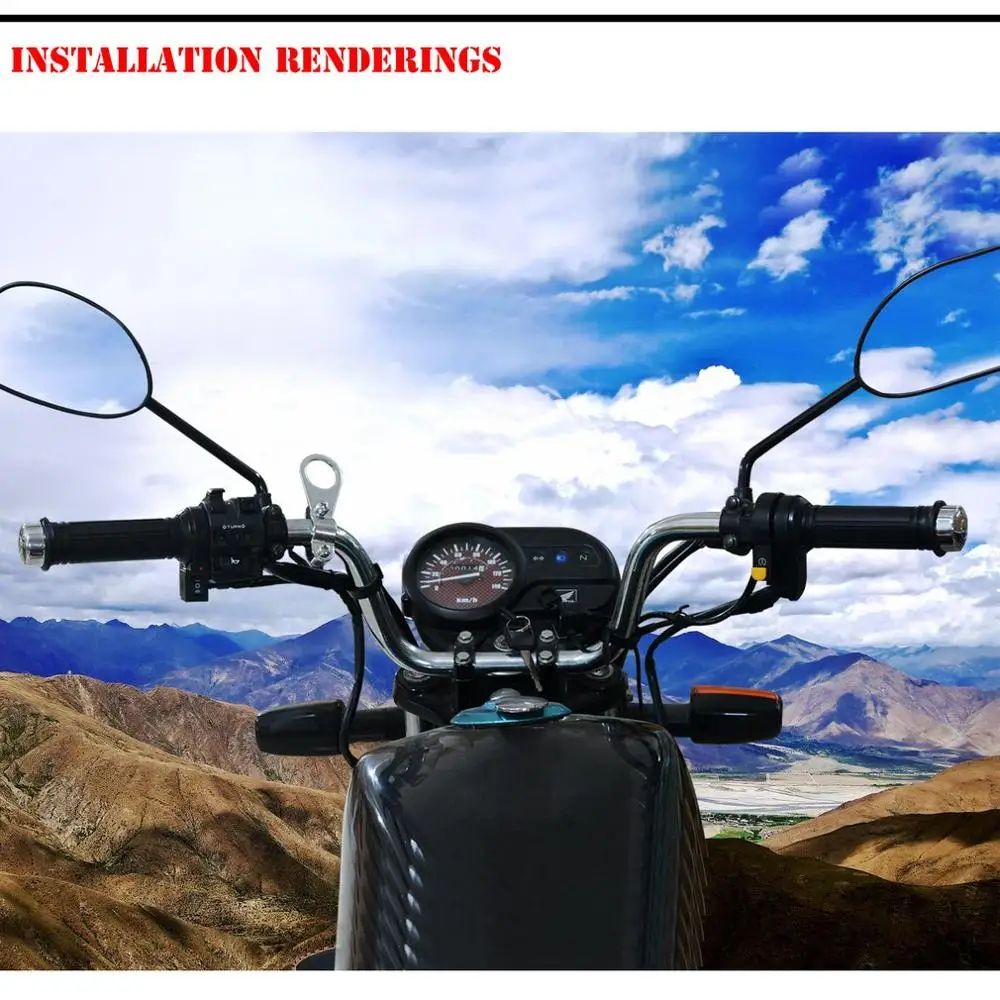 

12V Motorcycle Handlebar Electric Hot Heated Grips Handle Handlebar Warmer Manillar Motorcycle Electric Handle