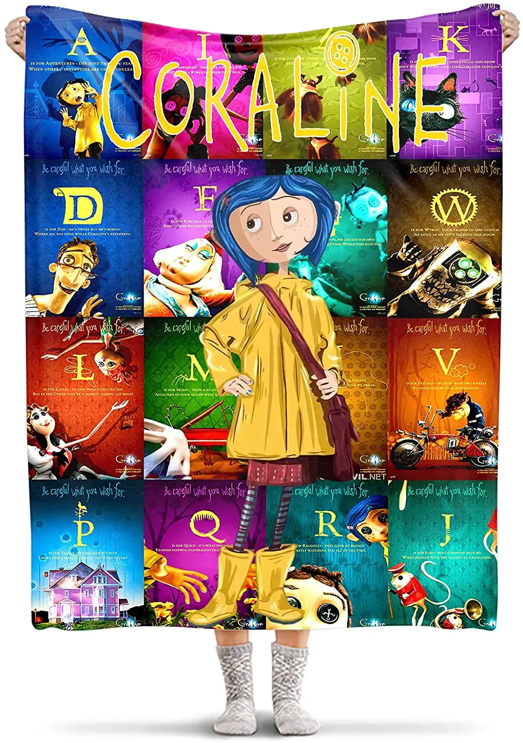 

Anime Blanket Soft Plush Fleece Throw Blankets Suitable for Office Company Home Couch Bed Sofa for Kids 40X50 Inch Color 1