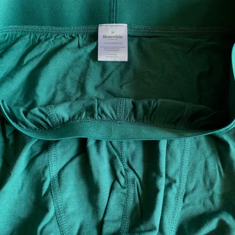 Новое мужское удобное бамбуковое нижнее белье из хлопка и спандекса боксеры