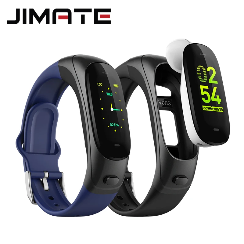 Умный Браслет 2 в 1 с bluetooth-наушниками умные часы наушники-вкладыши измерение