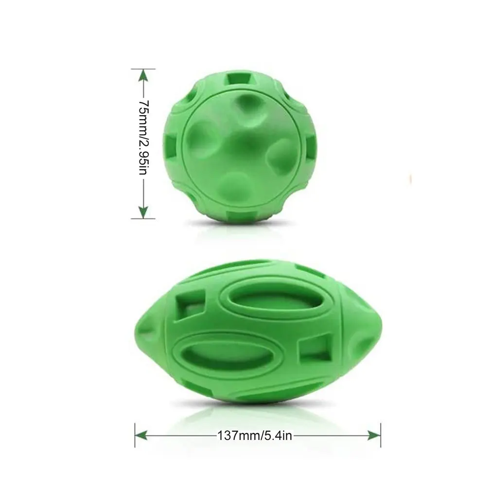 

Dog Toys Rubber Dog Chew Toy Tug Interactive Dog Ball Toy For Pet Chew Bite Tooth Cleaning Toothbrush Feeding Pet Supplies
