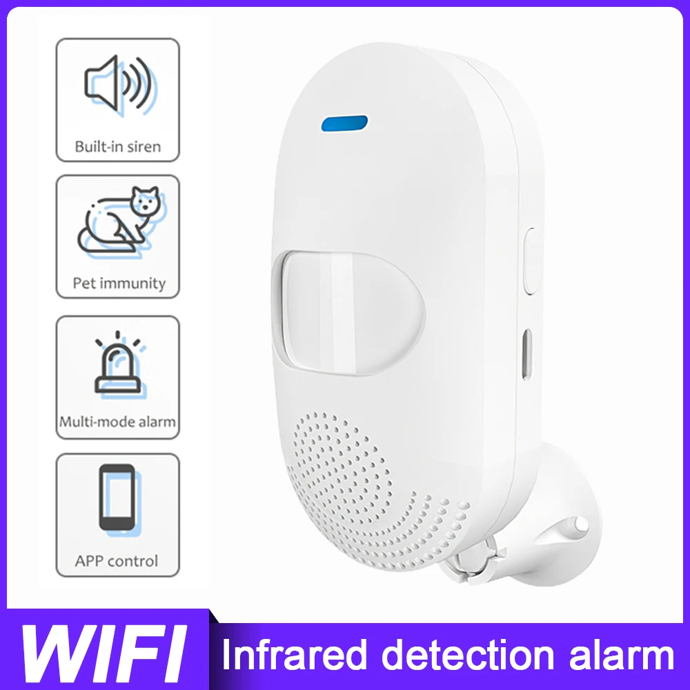 

Смарт-датчик движения с Wi-Fi и ИК-датчиком движения