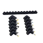 M1-M25 3-контактный универсальный адаптер для ноутбука, зарядное устройство, коннекторы постоянного тока, односторонний разъем USB, 3-контактный разъем постоянного тока