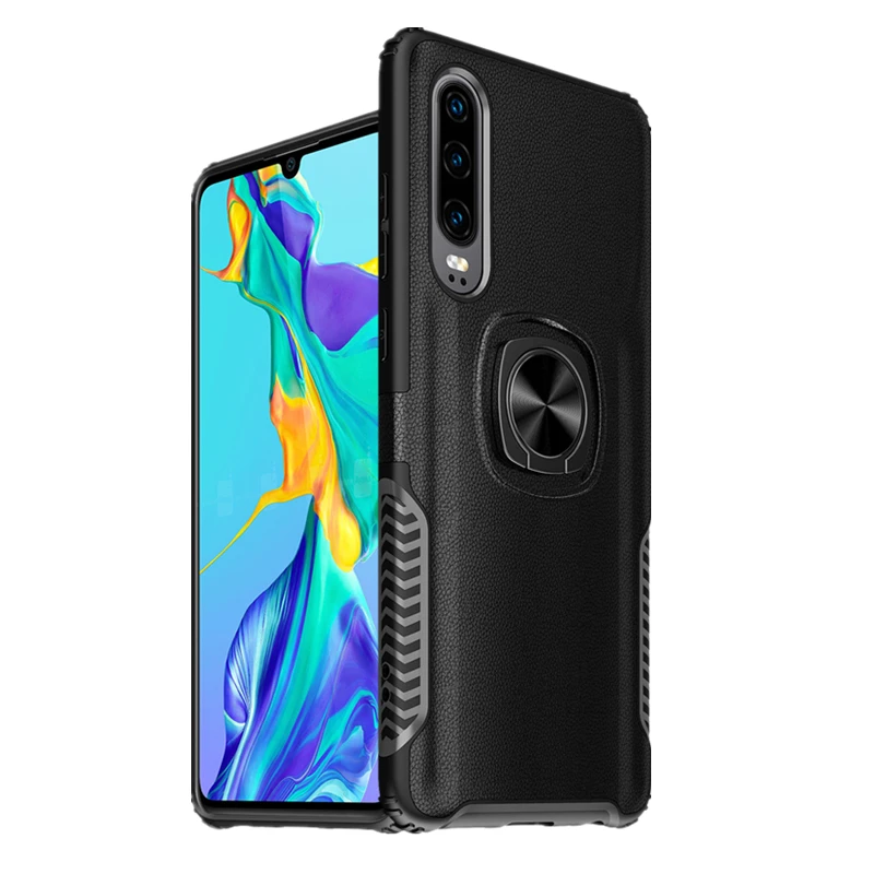 Ударопрочный кольцевой чехол для Huawei P20 P30 Mate 20 Psmart телефона Honor 8A 8X 8S 9X 9i 20i 10 Lite