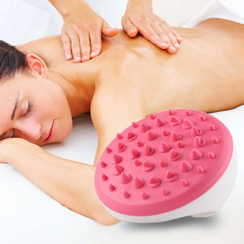 Handheld Silicone Multi-function Cellulite Remover Full Body Massager Brush Relaxing Bath Shower Scrubber Massage Scrub Tool |