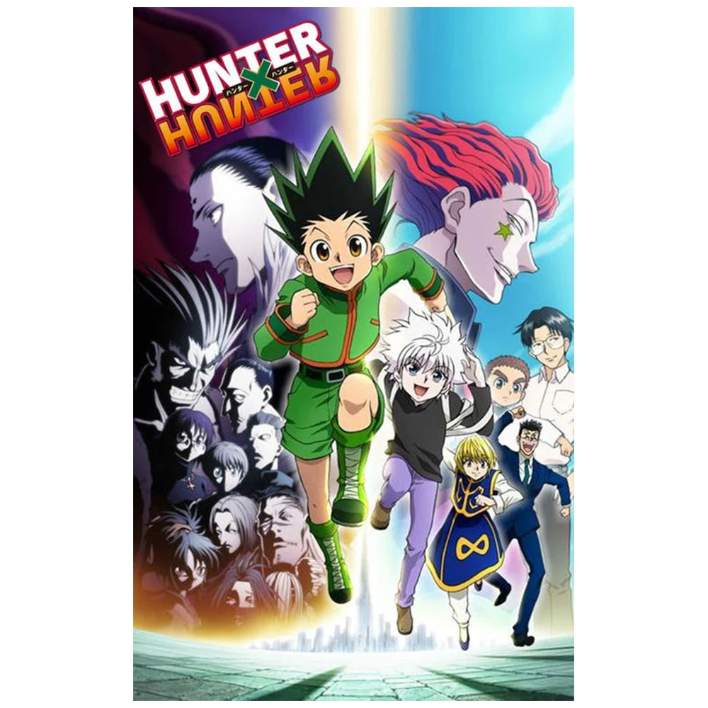 

Hunter X Hunter Anime 5D DIY Diamond Painting Cross Stitch Pictures Embroidery Mosaic Handmade Home Decoration Gifts