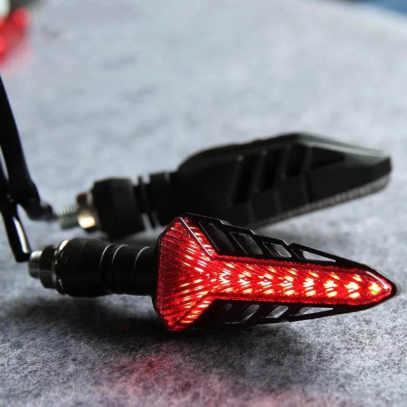 Цветная подсветка красный желтый синий белый гоночный сигнал поворота для