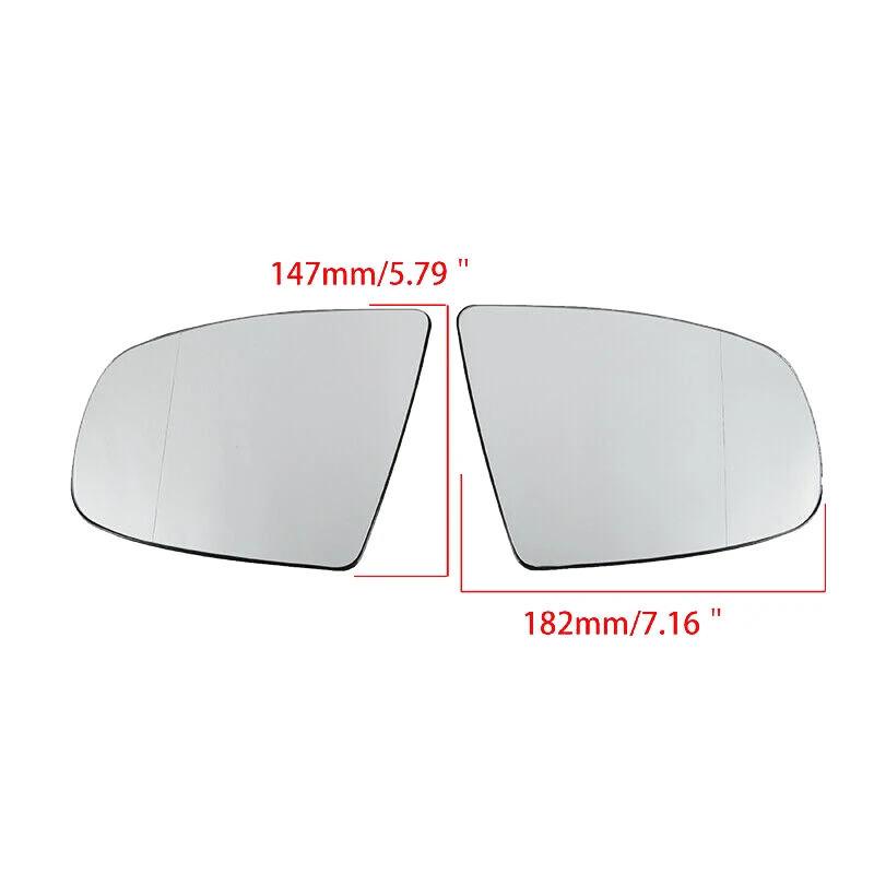 Rear View Mirror Side Glass Heated + Adjustment for BMW X5 E70 2007-2013 X6 E71 E72 2008-2014 | Автомобили и мотоциклы