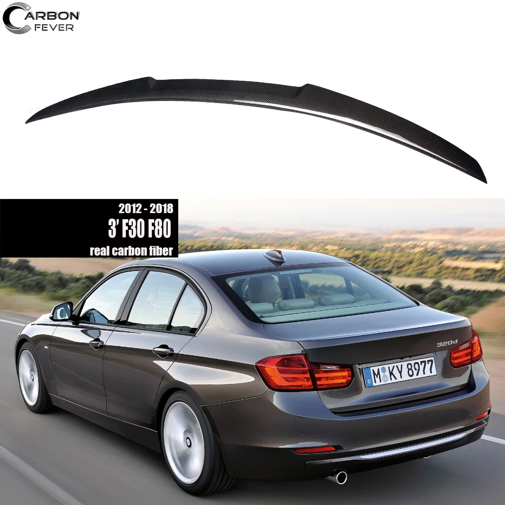 Одежда высшего качества спойлер из углеродного волокна для BMW 3 серии F30 316i 318i 320i