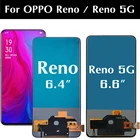 TFT ЖК-дисплей для OPPO Reno PCAM00 PCAT00 CPH1917, ЖК-дисплей, замена для OPPO RENO кодирующий преобразователь сенсорного экрана в сборе CPH1921 LCD
