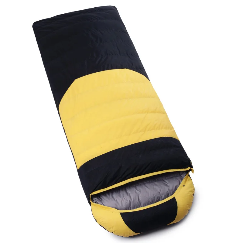 

Winter Ultralight Duck Down Sleeping Bag Waterproof Envelope Sleeping Bag Adult Backpacking Outdoor Camping Equipment