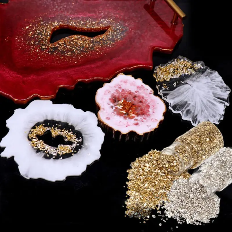 

11 Color Acrylic Crystal Sea Glass Resin Filler Broken Stone DIY UV Resin Epoxy Resin Jewelry Making Mold Fillings Craft