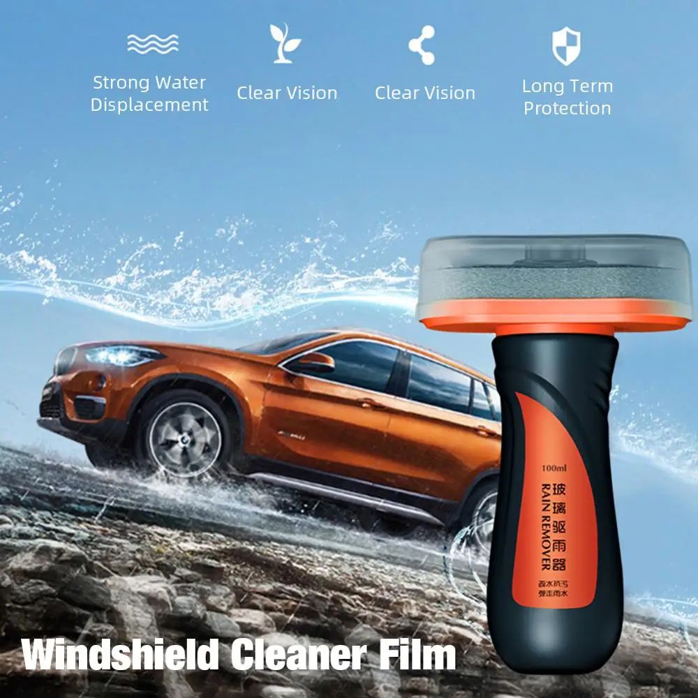 

New Car Front Windshield Cleaner Tools Oil Removal Film Oil Removal Film Removal Stains Cleaning Supplies Auto Accesories