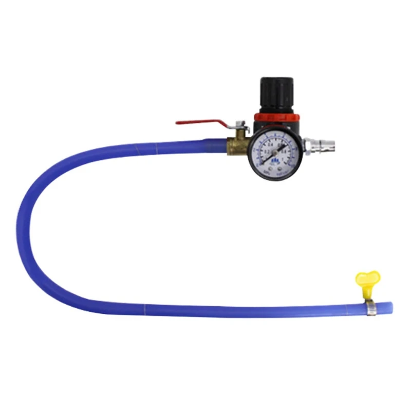 

Universal Car Coolant Water Tank Leakage Detector Radiator Pressure Tester Gauge Cooling System Tester 50cm/19.68in