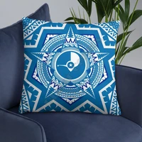 yap polynesian pillow black seal pillow cases throw pillow cover home decoration