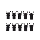 ZLinKJ практичный 10 шт. PR-001 небольшой дверной замок переключатель блокировки для MS кондиционера ТВ приставки EVD, DVD крышки двери высшего качества