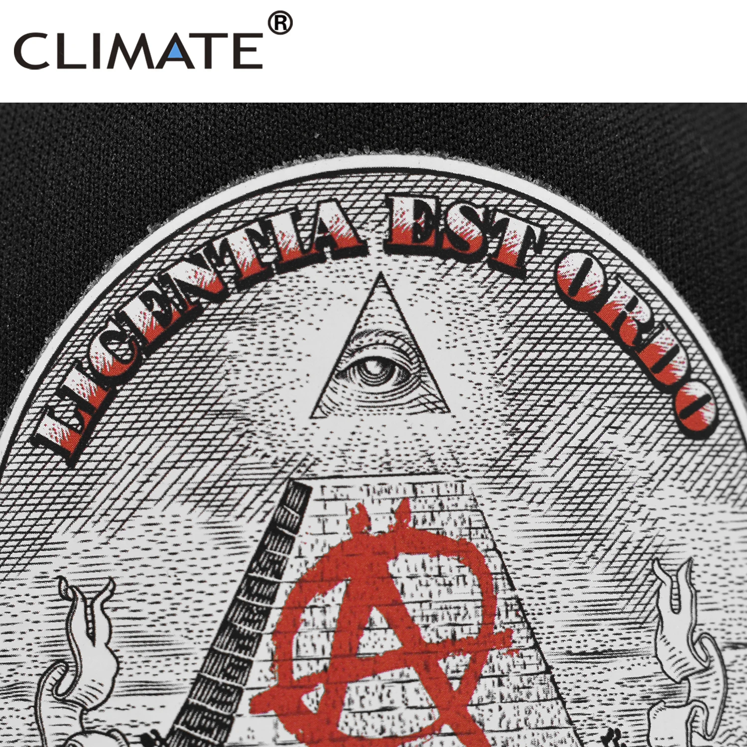 Новинка от CLIMATE кепка анархиста Мужская Кепка-тракер летняя крутая Кепка Черная