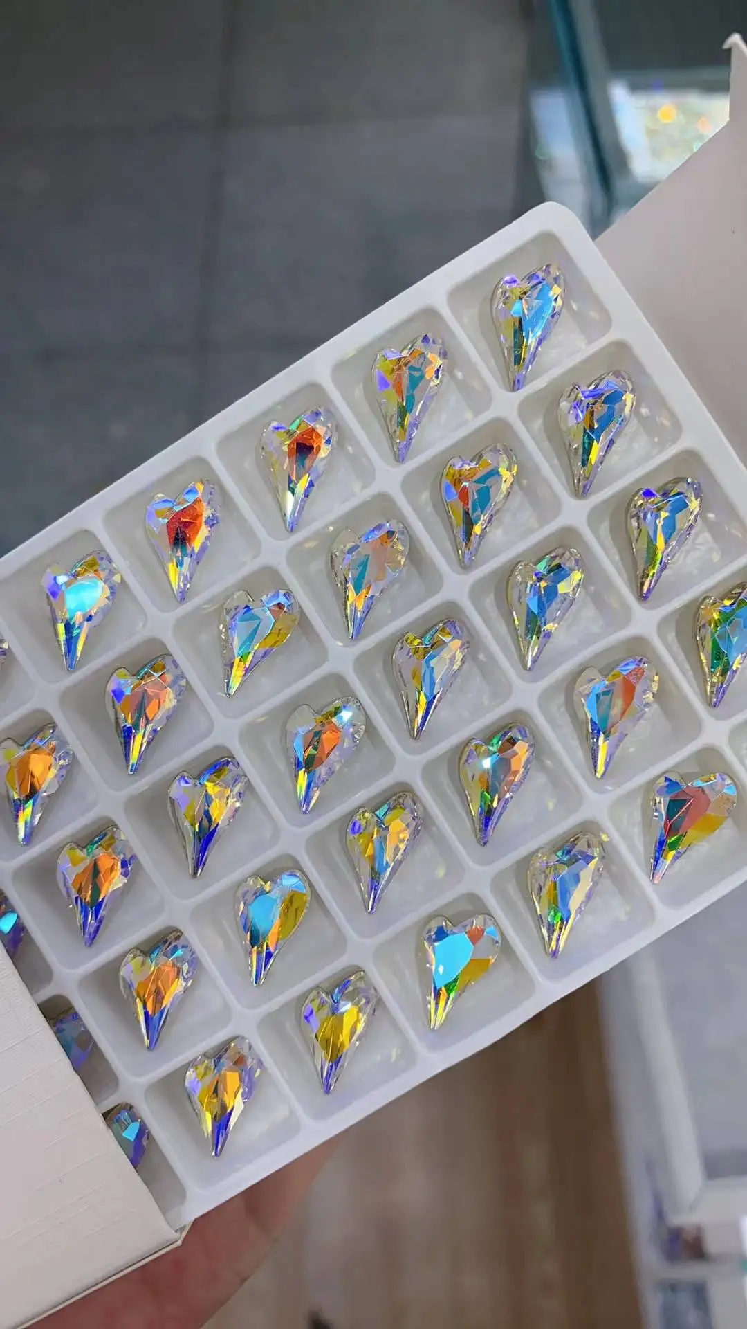 Искусственные стразы для дизайна ногтей 20 дюймов | Красота и здоровье