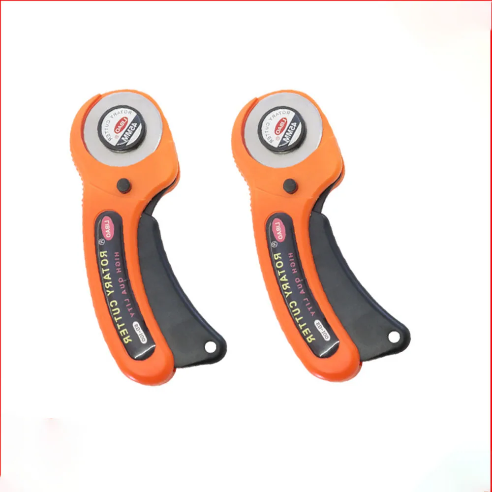 

New 45mm Rotary Cutting Machine Leather Cutting Tool Cloth Knife Round Blade DIY Patchwork Sewing Atch Sewing Patchwork Scissors