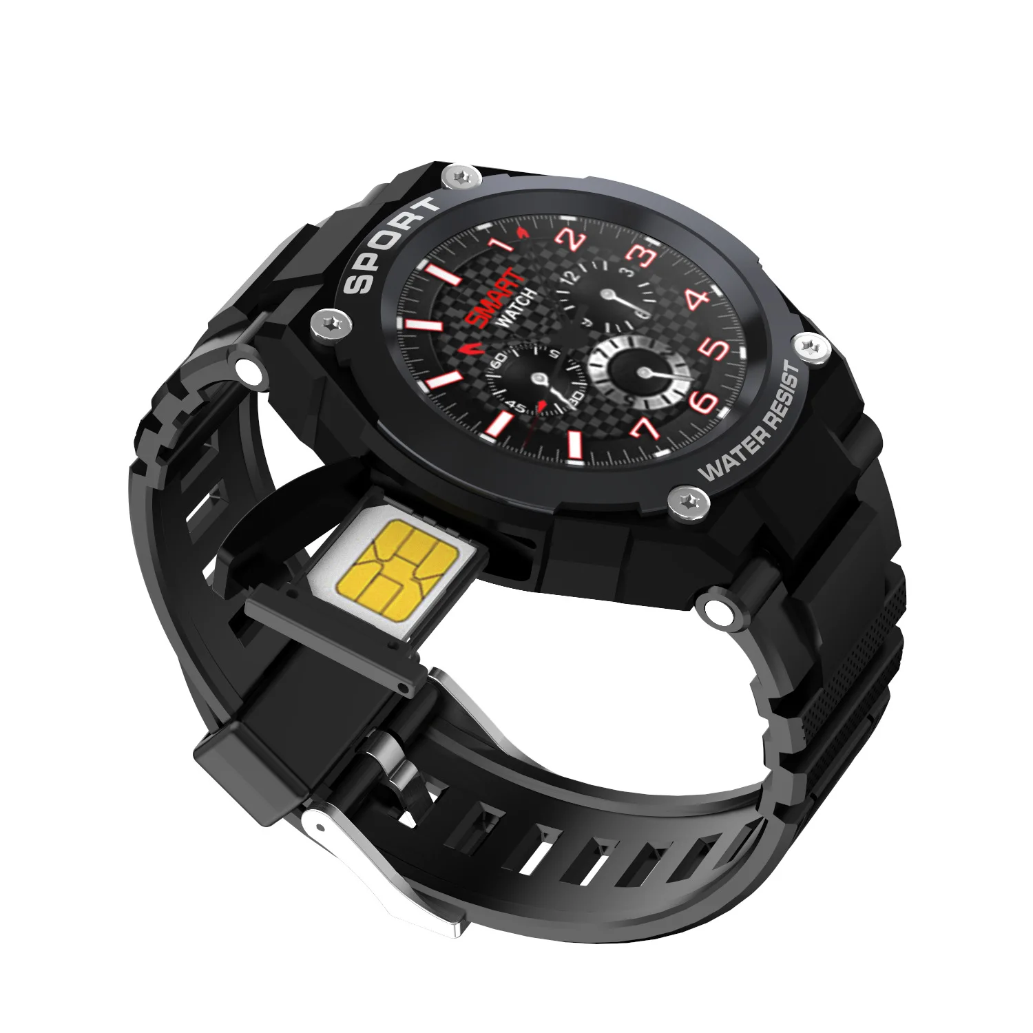 DT № 1 G9 Smartwatch 3 дюймов gps с открытым блютузом сердечного ритма вызова Фитнес трекер